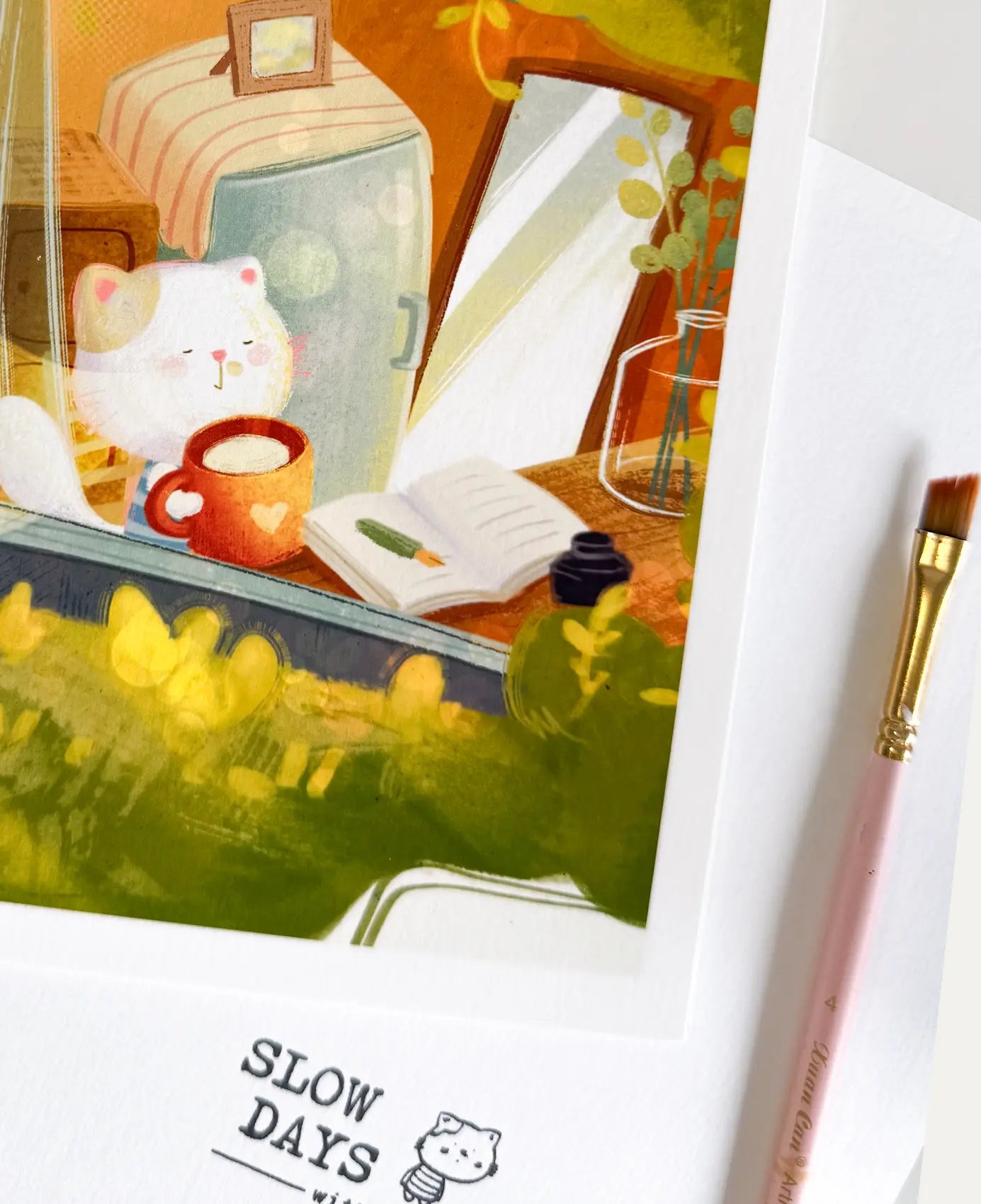 Slow Morning | Art Print | A4, A5, A6