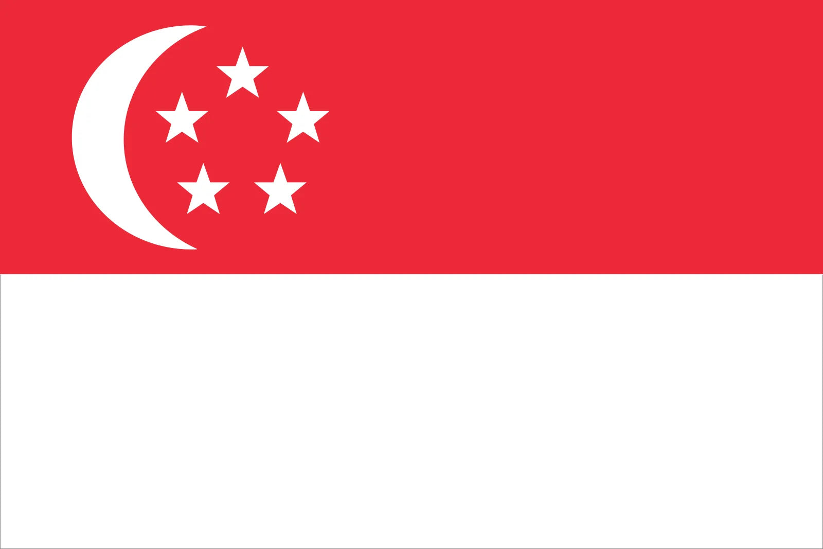 Singapore National Day Flag Sticker