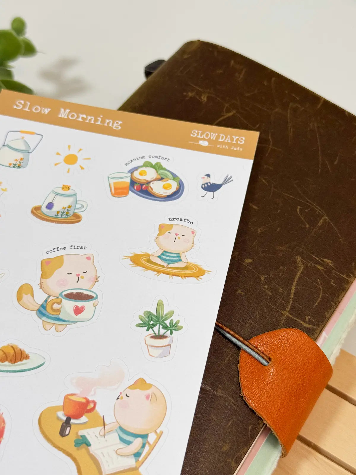 Slow Morning | Sticker Sheet