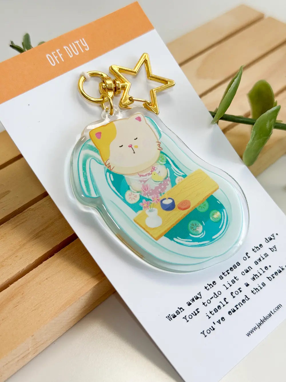 Off Duty | Acrylic Charm