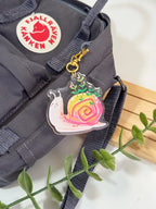 Taking Your Time (Garden Snail) | Acrylic Charm